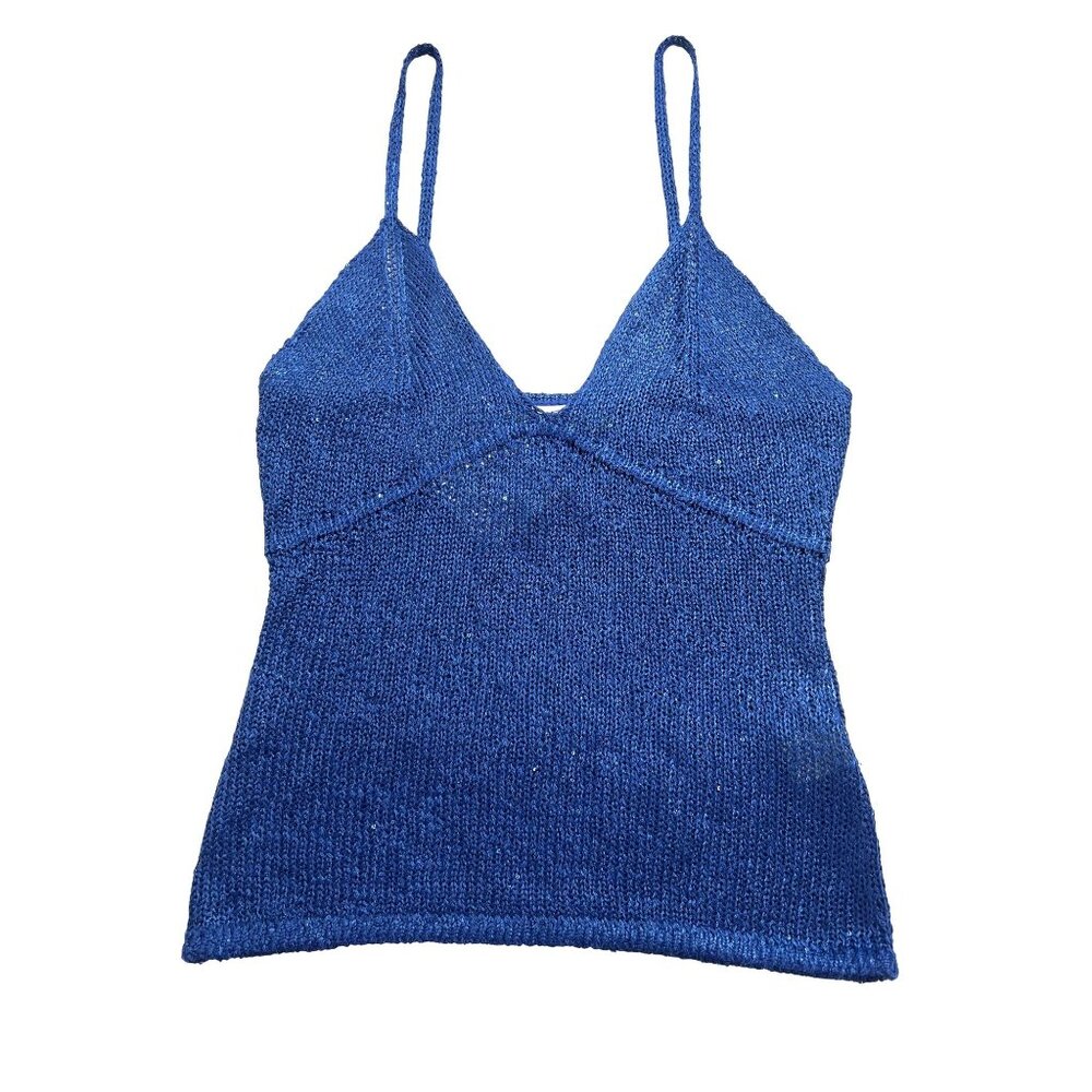 Asta Resort Carolina Camisole in Midnight Blue Sequin